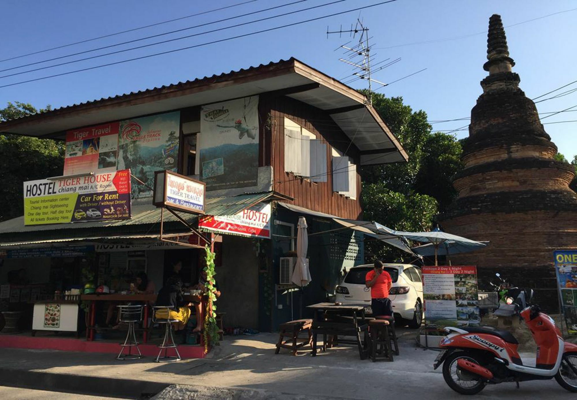Tiger House Hostel (Adults Only) Chiang Mai Dış mekan fotoğraf